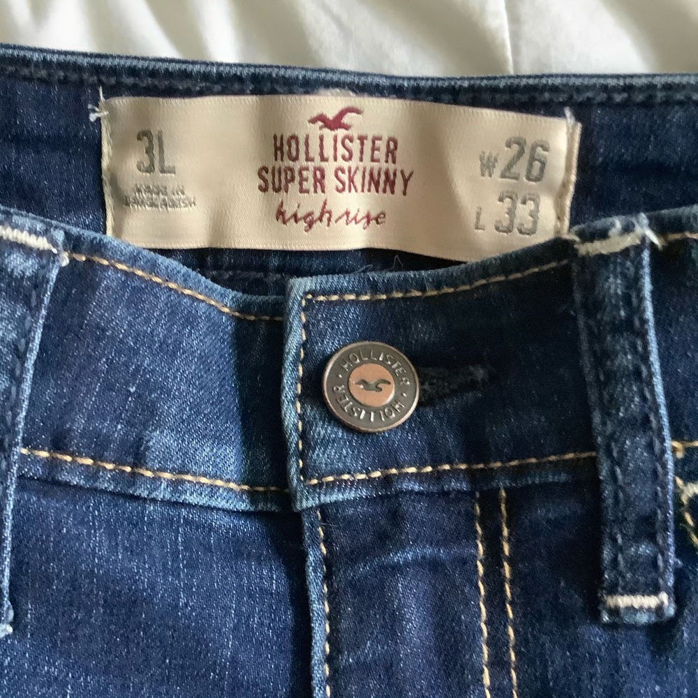 Hollister Super Skinny High Rise Jeans